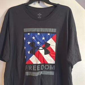 Under Armour short sleeve black xxl loose fit tshirt nwt